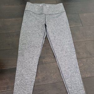 VSX Sport Yoga Leggings Marl Black Grey Size M